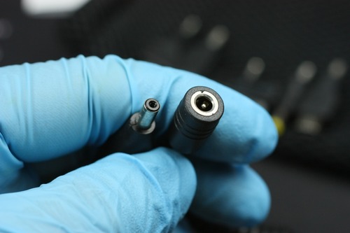 コネクタの接続部分