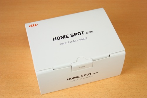 HOME SPOT CUBEパッケージ