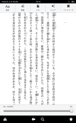 小説を見てみた