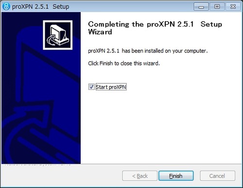 ProXPNのインストール05