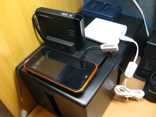 ケーブルボックスミニ実際の使用
