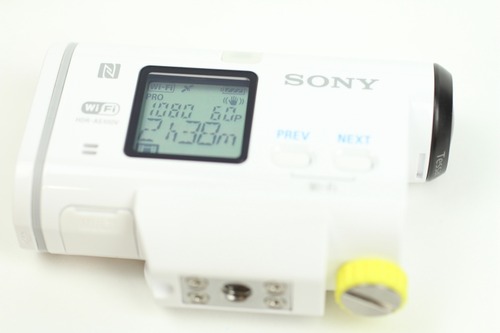 HDR-AS100Vで使用