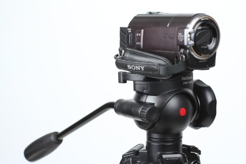 デジタルビデオカメラを取付けてみた