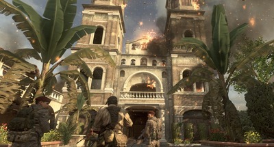 コマンドーで見たような豪邸