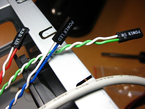 JX-FX100Bケーブル電源LED・電源スイッチ・HDDLED