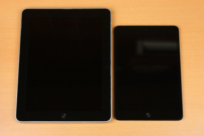 iPad miniと初代iPad