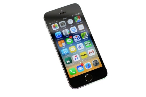 素の状態のiPhone5s