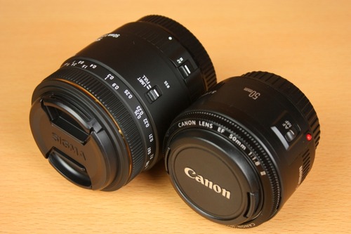 50mmレンズ比較