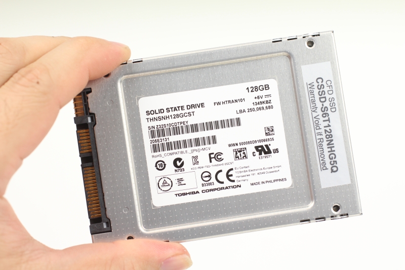 新品 TOSHIBA 128GB CFD CSSD-S6T128NHG5Q Amazon | シー・エフ・デー販売 TOSHIBA製SSD採用 2.5inch 内蔵