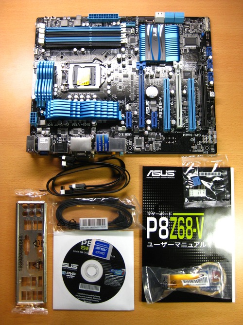 P8Z68-V内容物一覧