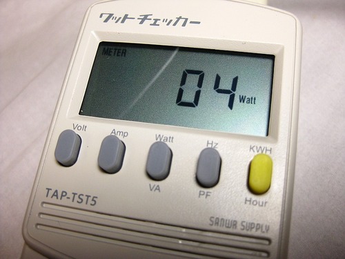 サブパソコン待機電力