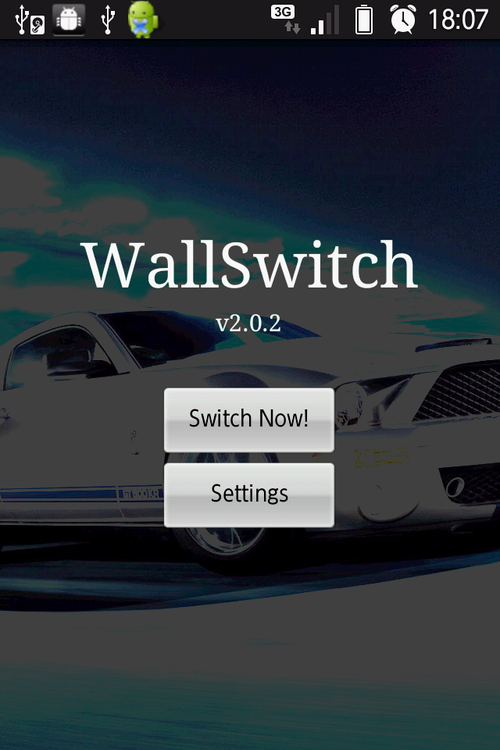 立ち上げるとこの画面になる