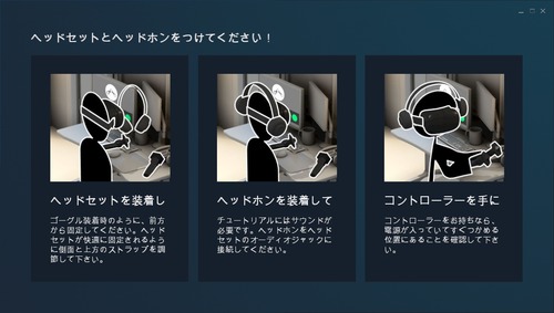 VRゴーグルを被って画面の向こう側へ