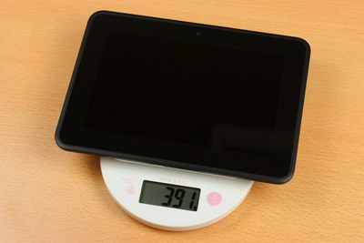 重量は実測391g