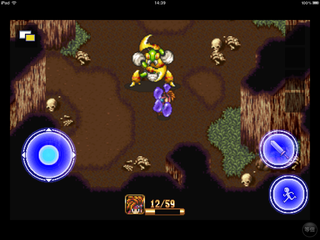 聖剣伝説2 プレイ画面