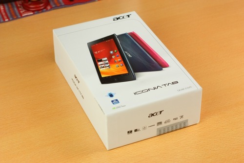 Acer ICONIA TAB A100パッケージ