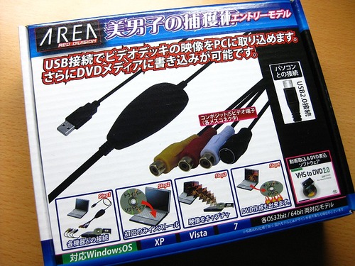 美男子の捕獲述エントリーモデル　パッケージ