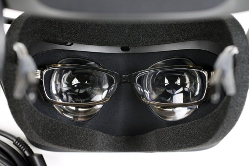 メガネをセット