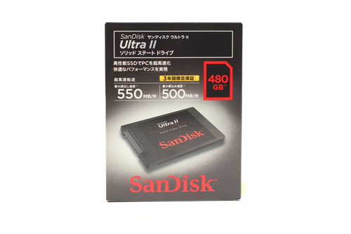 Ultra II SSDシリーズSDSSDHII-480G-J25C