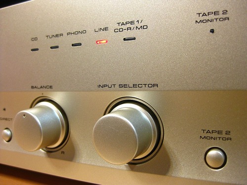 バランスと入力選択