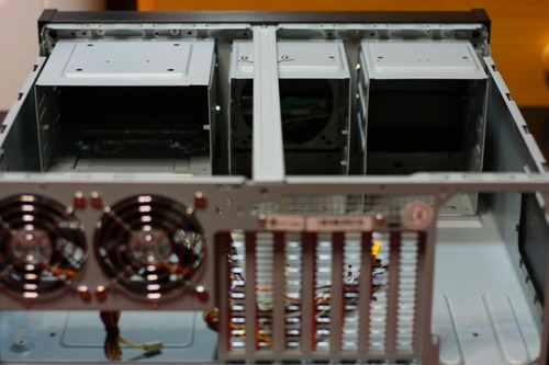 内部から見たフロントベイ