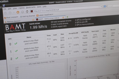 仮想コインをガン堀