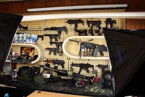 背景紙は幅が3m近くある