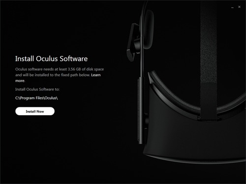 インストールを決定する画面