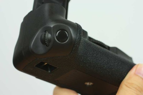 シャッタースイッチとダイヤル