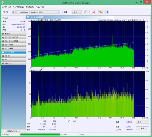 SONY台湾製BNR1DCPP6 BDR206