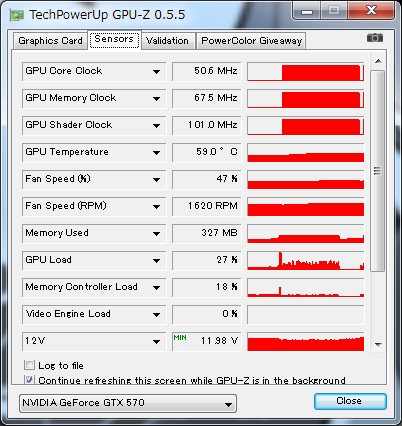 98Vしか降下しなかった