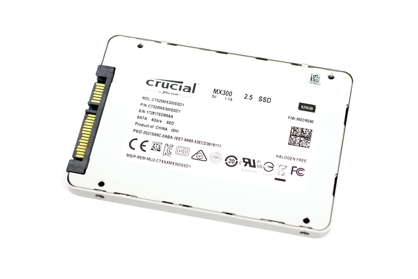 Crucial クルーシャル SSD 525GB MX300 SATA3 内蔵2.5インチ 7mm CT525MX300SSD1 9.5mm  内蔵型SSD