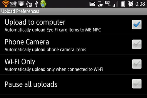 Eye-Fiカードからの写真をさらにPCに転送