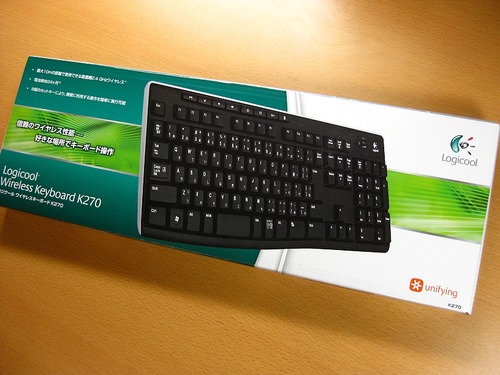 K270ワイヤレスキーボード