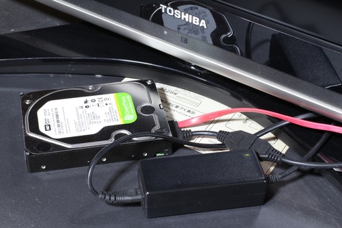 REGZA H7000とSATA HDD