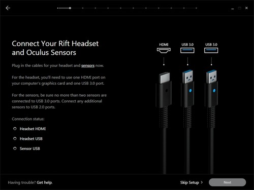 ケーブルをPCに接続
