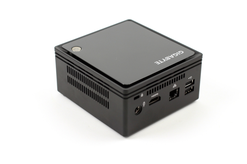 ★すぐに使用可 GB-BXBT-2807 GIGABYTE BRIX INTEL335 SSD180GB CFDメモリ4GB 省電力 ベアボーン NUC★ : Gigabyte GB-BXBT-2807 Barebones Mini PC w⁄ Intel