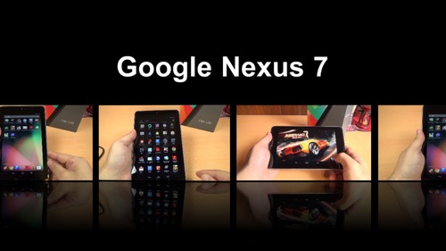 Google Nexus 7 動画レビュー