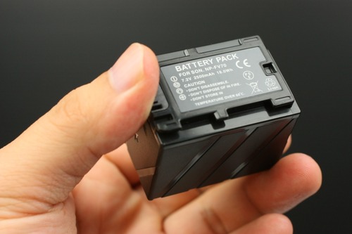 SONY NP-FV70互換バッテリー本体裏