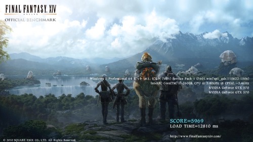 ファイナルファンタジーXIVベンチマーク