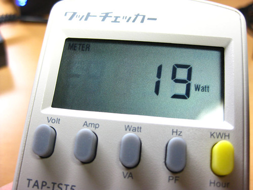 アイドリング時消費電力