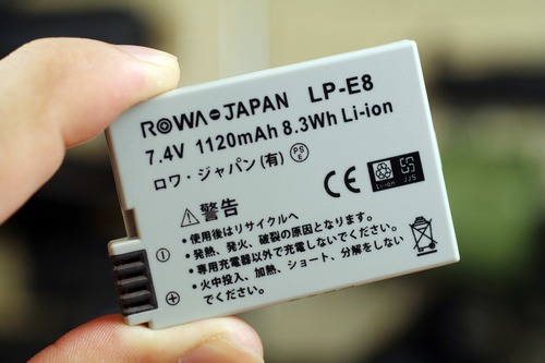 ROWAの互換バッテリー