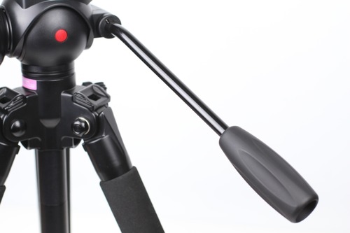 長く折れたハンドル