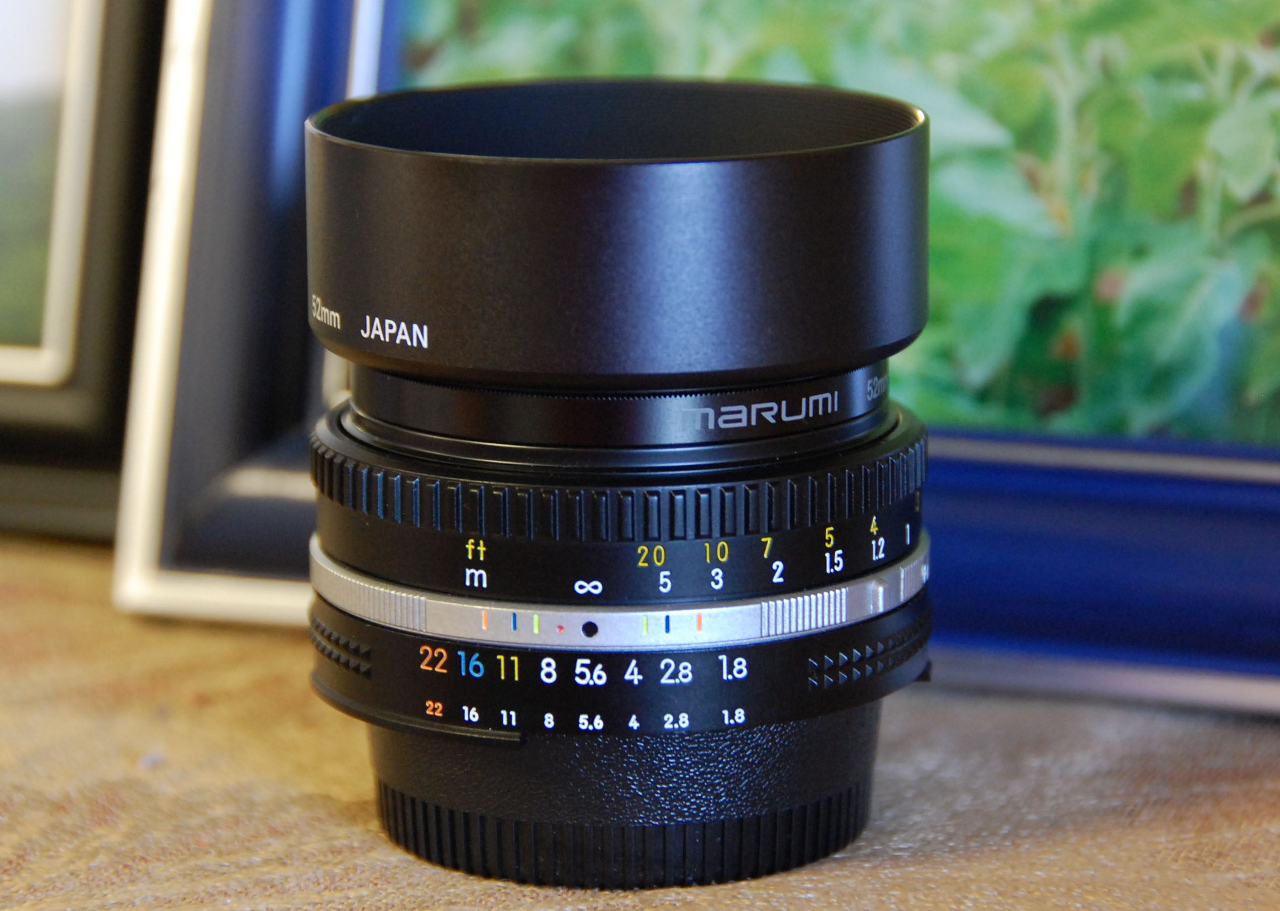 新着商品 Nikon Ai NIKKOR 50mm F1.8 レンズフード付き econet.bi