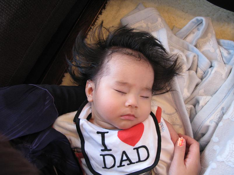 勝った 私の孫の方がまつ毛が長い 人生晴れたり曇ったり 勝った 私の孫の方がまつ毛が長い 人生晴れたり曇ったり