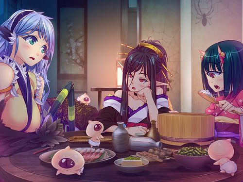 魔物娘たちとの楽園 蜘蛛と鳥と と 今月は何買おう