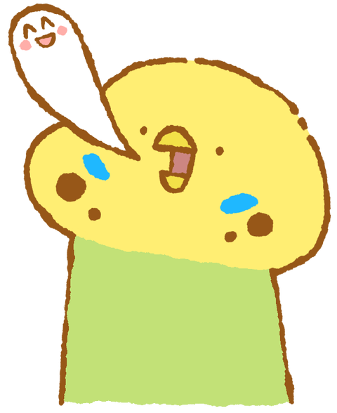 ぽかーんセキセイインコ : InConFuoco!（インコンフォーコ！）―小鳥まみれのイラストBLOG―