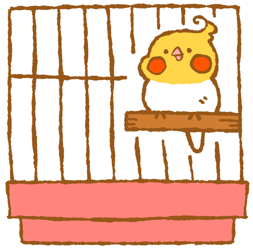 おるすばんオカメインコ Inconfuoco インコンフォーコ 小鳥まみれのイラストblog おるすばんオカメインコ Inconfuoco インコンフォーコ 小鳥まみれのイラストblog