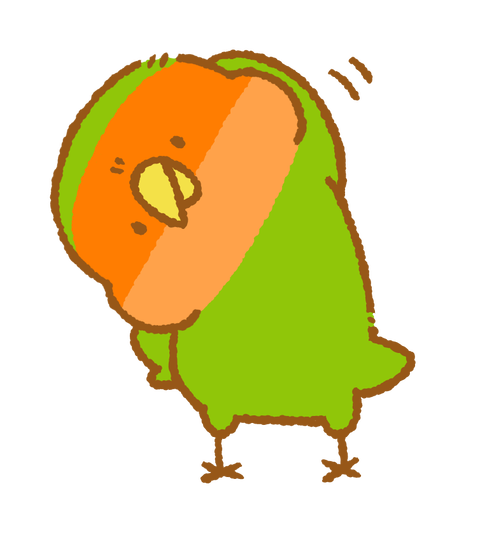 体操してみるコザクラインコ Inconfuoco インコンフォーコ 小鳥まみれのイラストblog 体操してみるコザクラインコ Inconfuoco インコンフォーコ 小鳥まみれのイラストblog