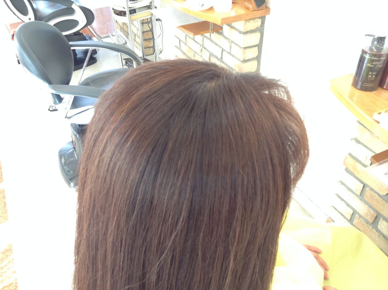 明るい白髪染め和漢彩染 関市下有知の方 頑張るお母さんを応援する主婦の美容室ラ セゾン 関市